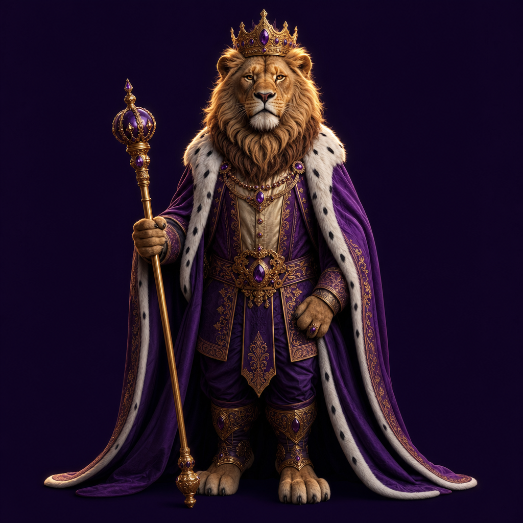 Grand Slots Casino lion king mascot